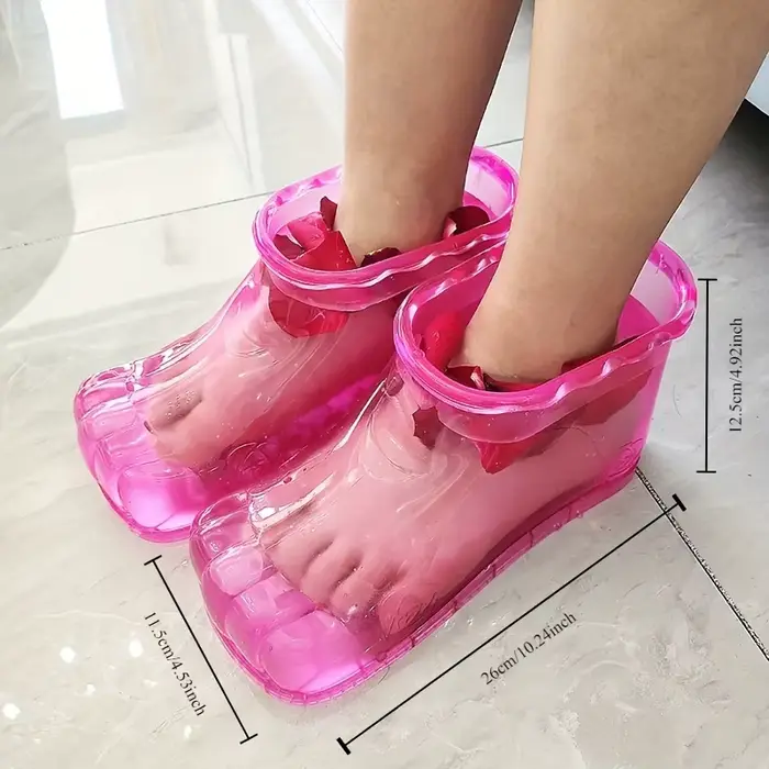 Bassin de bain portatif de Spa de pied-Design pliable d'économie d'eau en plastique, chaussures de t