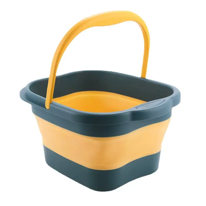 Bain de pieds pliable, seau de Massage