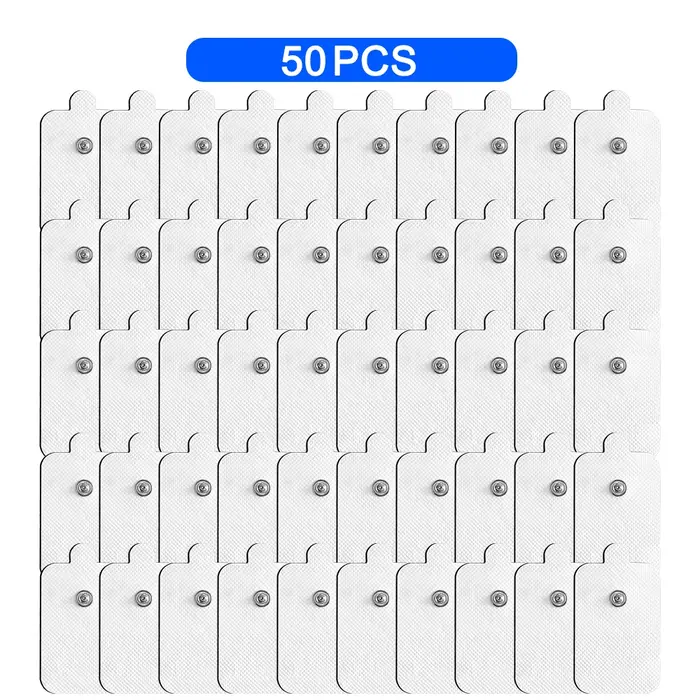 Électrodes en gel TENS auto-adhésives en tissu non tissé pour machine de massage corporel relaxant
