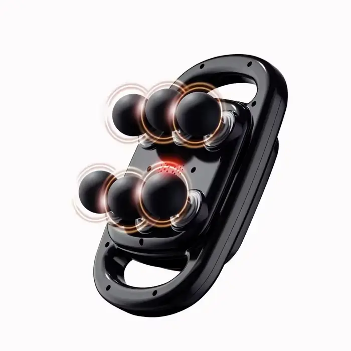 Pistolet de Massage à 6 têtes pour soulager les muscles, Percussion des tissus profonds pour le cou,