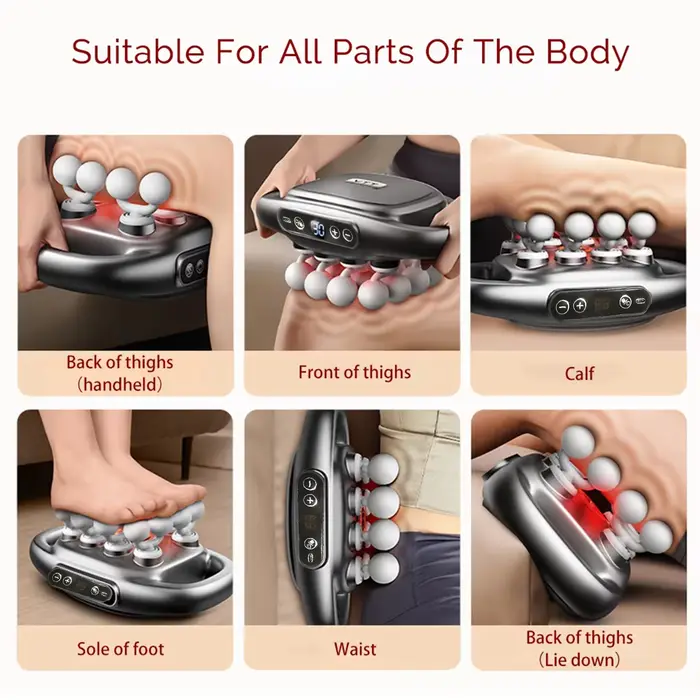 Ensemble de pistolets de massage électriques pour tissus profonds