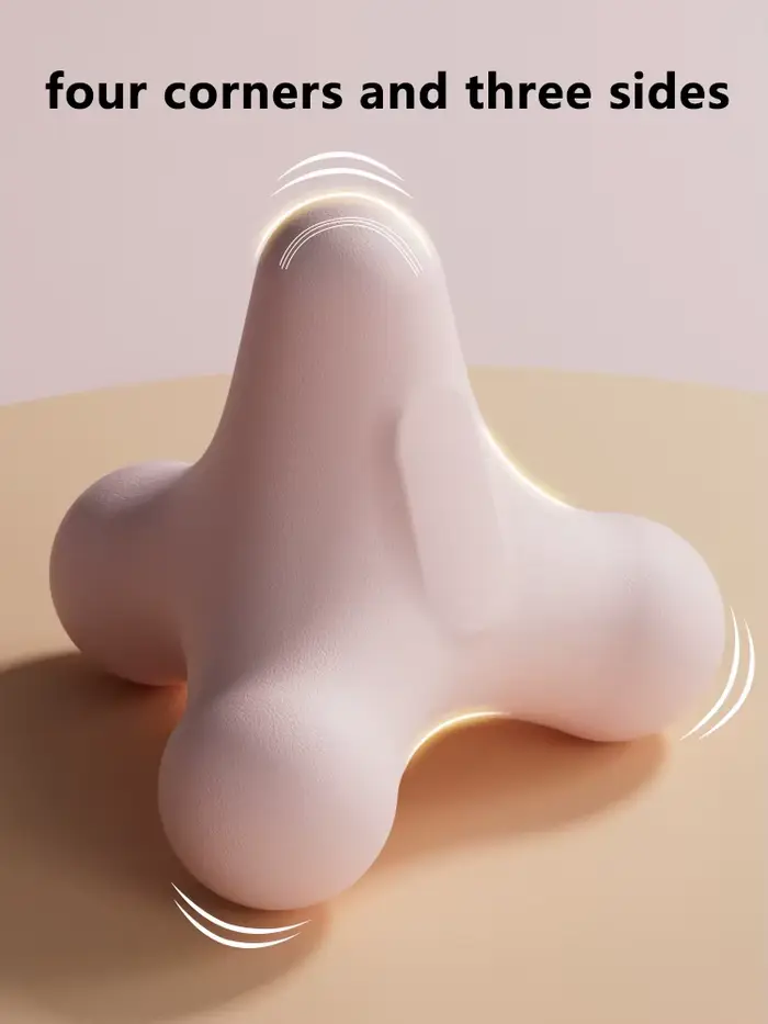 Balle de massage plantaire à quatre coins, pour le cou, la taille, les muscles des mains, le lactate