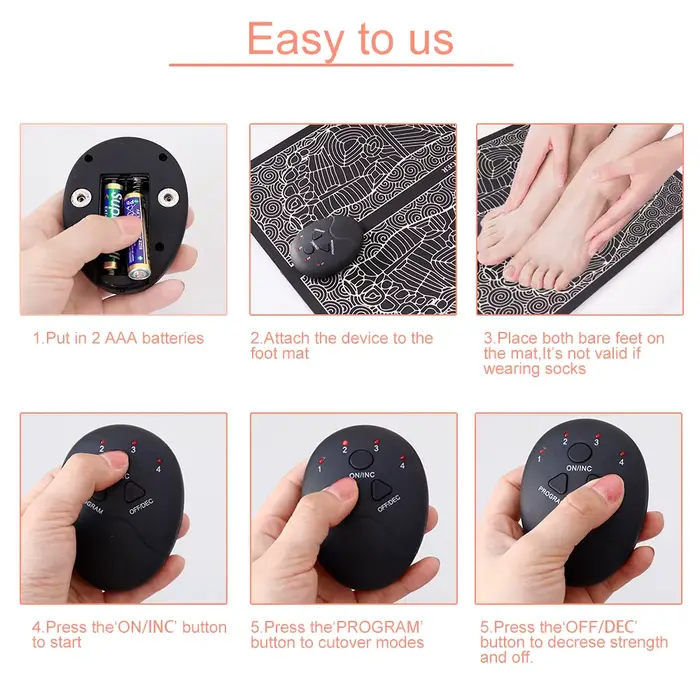 Masseur de pieds électrique Portable