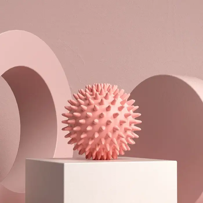 Ballon de massage des pieds avec picots
