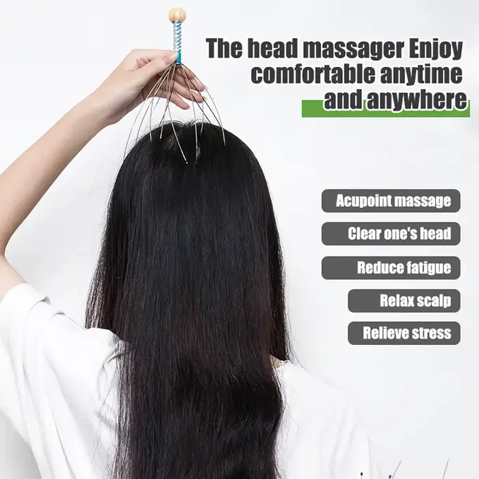 Masseur de tête de poulpe