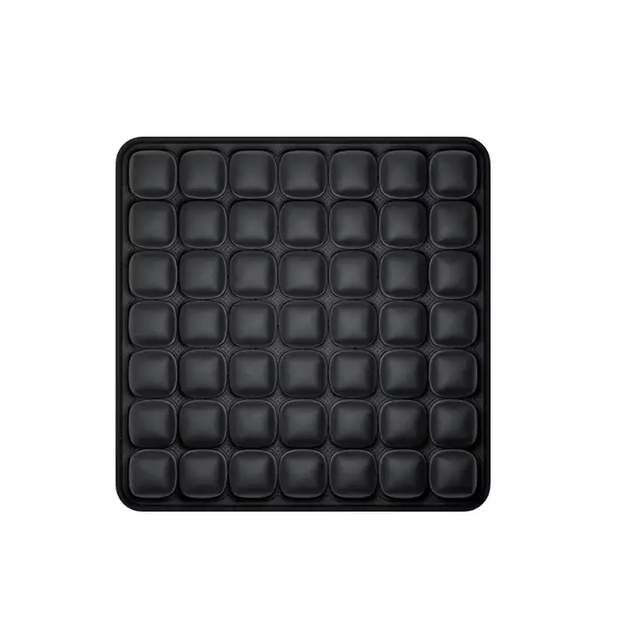 Coussin de siège ergonomique 3D gonflable réglable anti-pression pour chaise de bureau ou de voiture