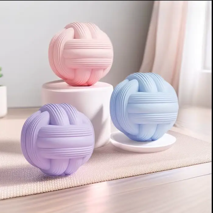 Ballon de massage fascia en silicone pour yoga