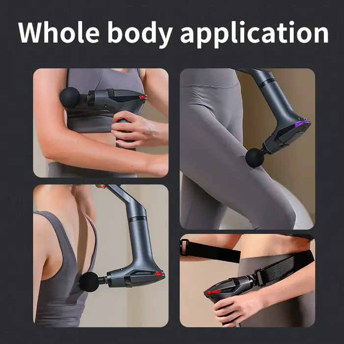 Pistolet de Massage électrique multifonctionnel à longue poignée pour Relaxation musculaire