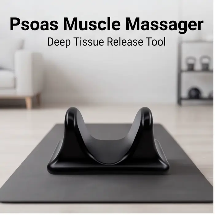Masseur pour les muscles psoas – Outil de massage des tissus profonds pour les ischio-jambiers