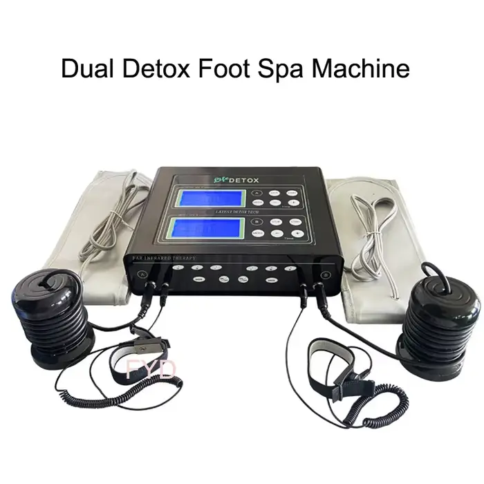 Machine ionique de détox des pieds à double système