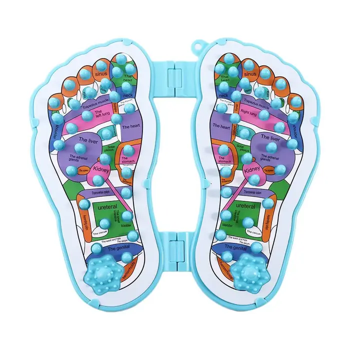 Tapis de massage des pieds par acupression et réflexologie
