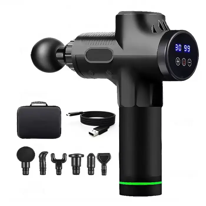 Pistolet de massage électrique à 30 niveaux pour homme et femme, équipement de fitness, relaxation m