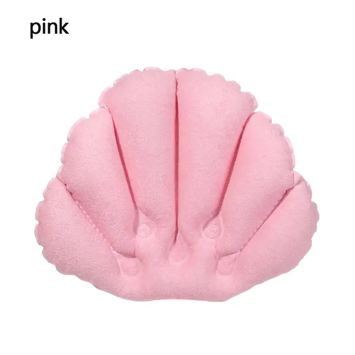Oreiller de bain doux pour le cou avec aspiration