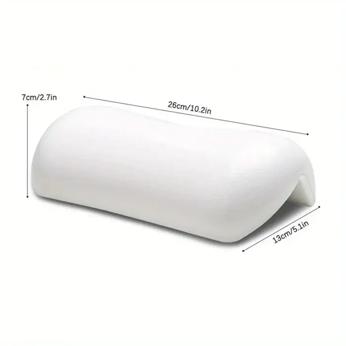 Coussin de bain antidérapant pour baignoire, oreiller de bain SPA doux et imperméable avec ventouses pour la relaxation de la tête dans la salle de bain, facile à nettoyer