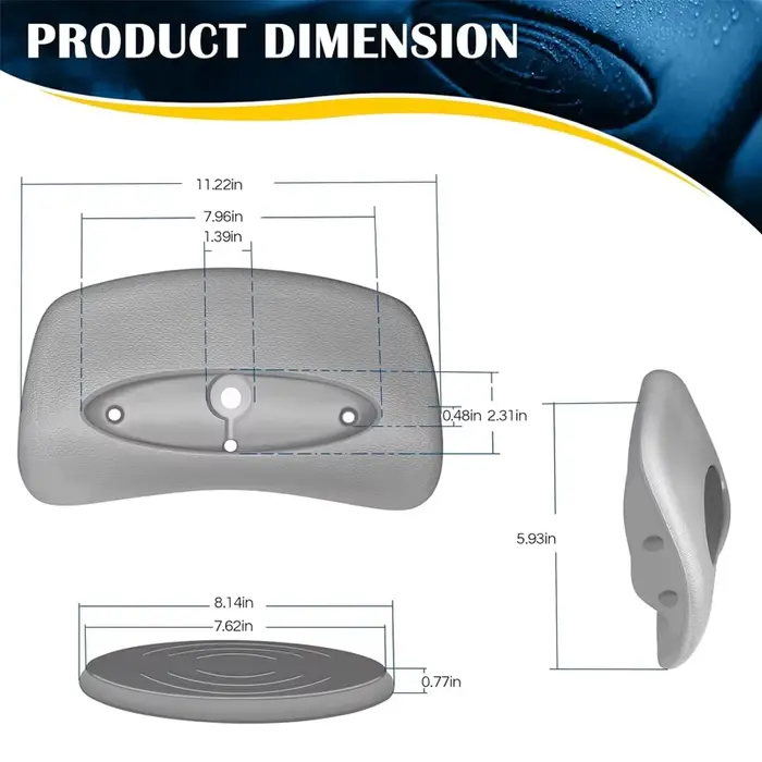 Housse de remplacement pour coussin de spa Chevron Valet 6472-960 pour spas et piscines à remous Sundance séries 850/880 (2001-2008)