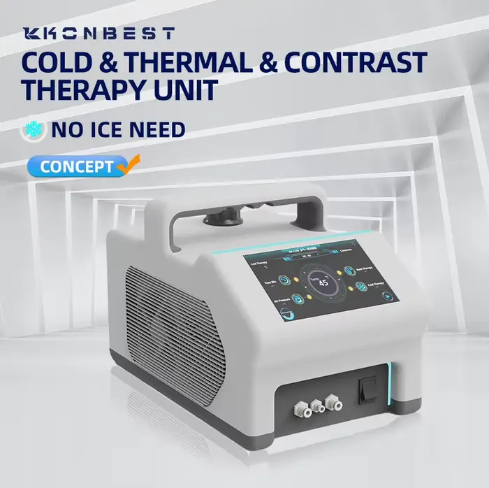 Système de cryothérapie par compression froide pour la physiothérapie post-chirurgicale et le soulagement ciblé de la douleur