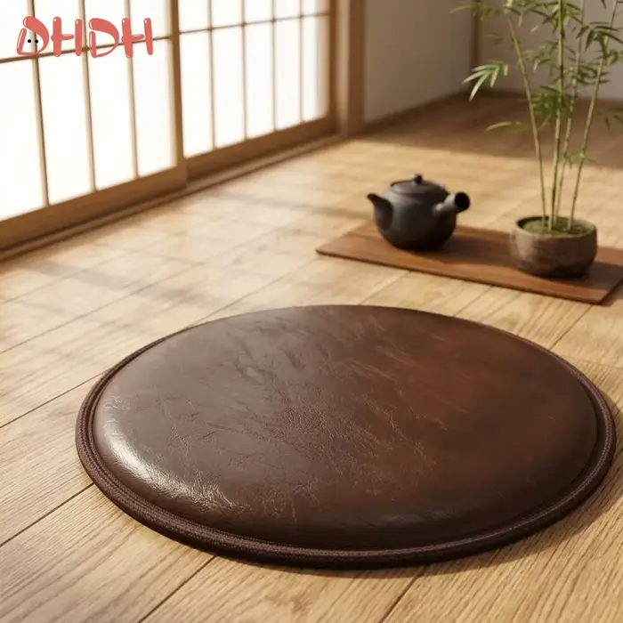 Coussin à mémoire de forme rond de style japonais professionnel de qualité supérieure