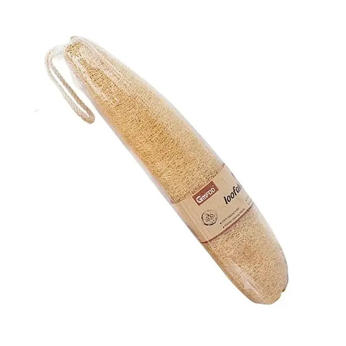 Environ 30-40cm éponges de Loofah organiques naturelles entières exfoliantes bain de douche Loofah L