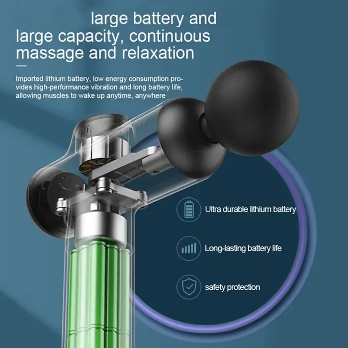 Pistolet de Massage électrique à 99 niveaux