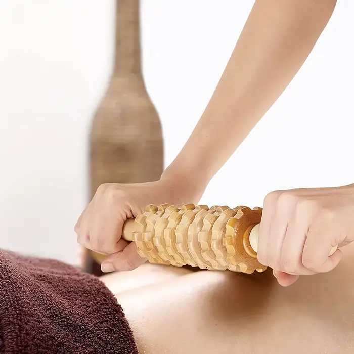 Outils de massage thérapeutique en bois