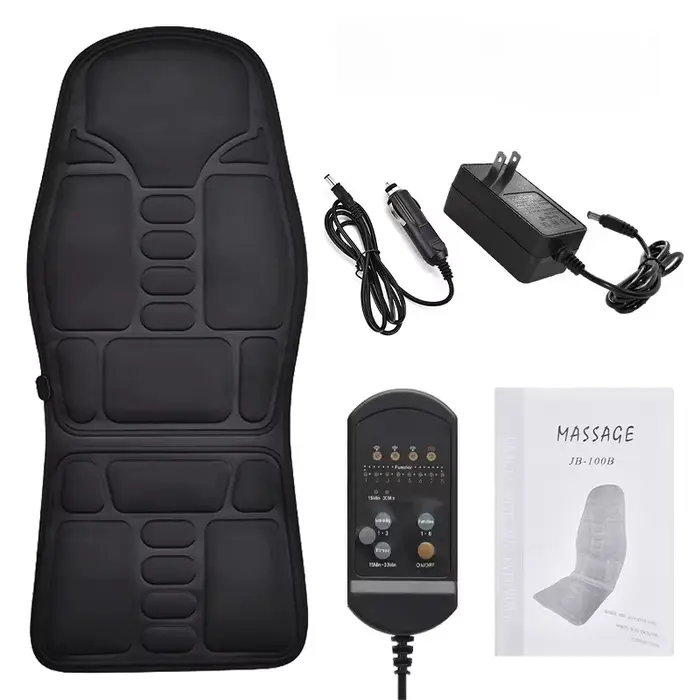Chaise de Massage électrique pour dos de voiture, coussin de Massage complet du corps, vibrateur cha