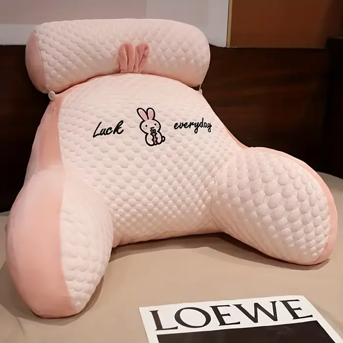 1 oreiller de lecture ergonomique avec support dorsal réglable