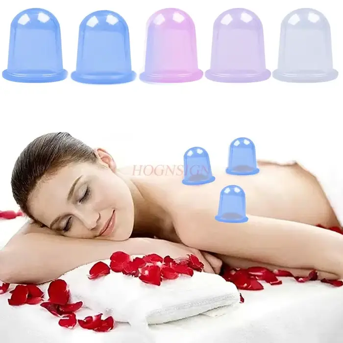 Ohio eur de cou et de dos en silicone pour toute la famille, aide au massage, anti-cellulite, canettes sous vide, tasse Chi ping, soins de santé chinois
