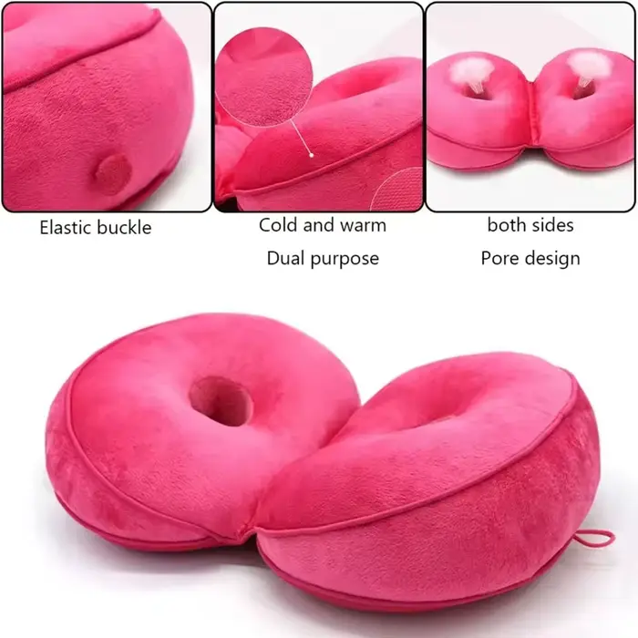Coussin de siège double confort