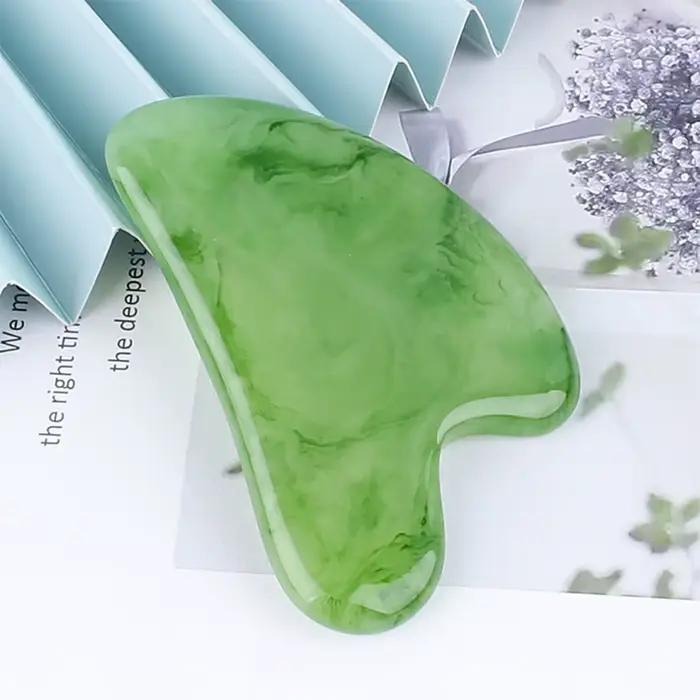 Planche de massage Gua Sha 1 pièce, outils de soin du visage, grattoirs de massage pour le visage, l