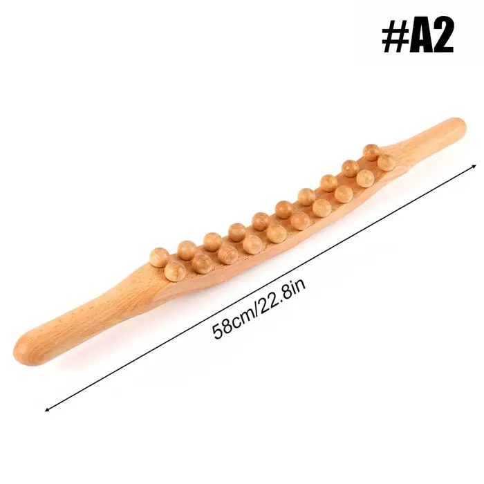 Masseur de Drainage lymphatique en bois