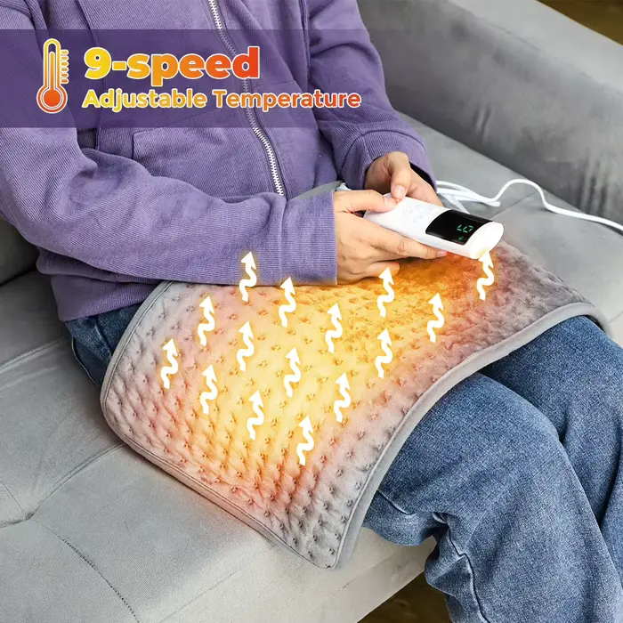 Coussin chauffant électrique chaud hiver physiothérapie couverture épaule cou dos colonne vertébrale jambe soulagement