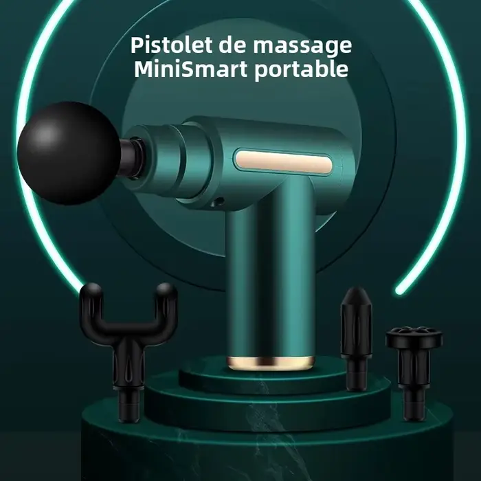 Mini pistolet de massage portatif sans fil