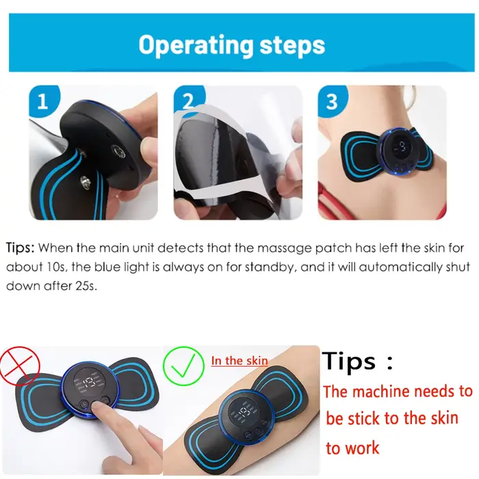 Polymères de massage électrique pour les pieds