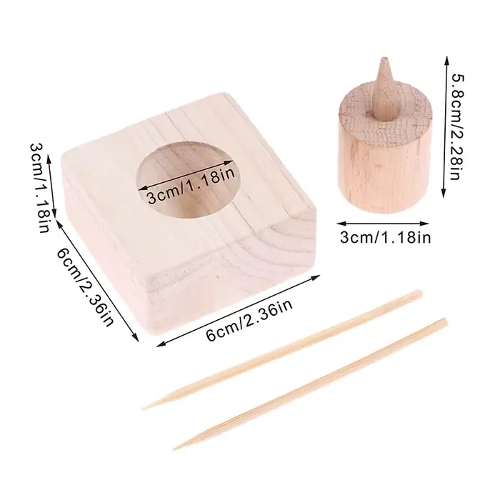 Tour de Moxibustion en bois