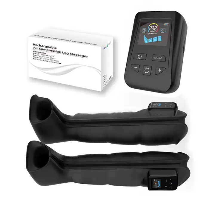 Système de massage par compression d'air à 4, 6 ou 8 chambres pour la récupération sportive des athl