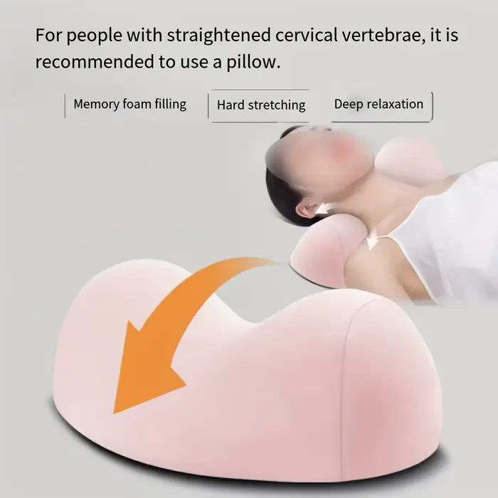 Oreiller cervical pour le cou et la colonne vertébrale
