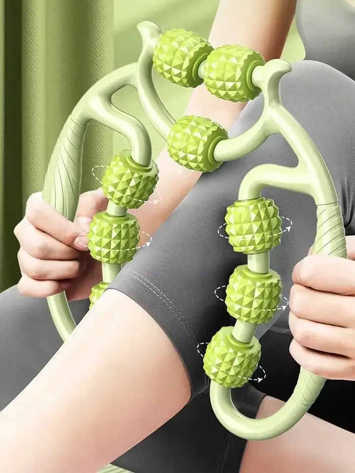 Masseur de jambes circulaire – Équipement d'amincissement et de relaxation musculaire à 12 rondes pour cuisses et