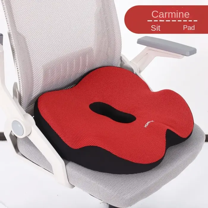 Coussin de siège correcteur d'inclinaison pelvienne, coussin de fesses en coton à mémoire de forme,