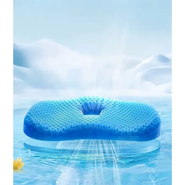 Coussin de siège en gel en forme de U