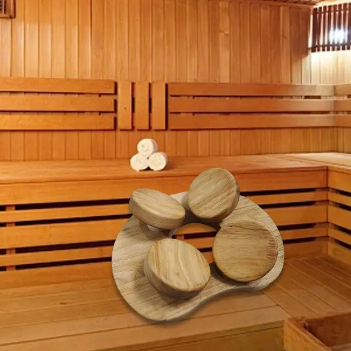 Appui-tête de sauna avec dossier, soutien de la tête, traversin professionnel, oreiller cervical ave