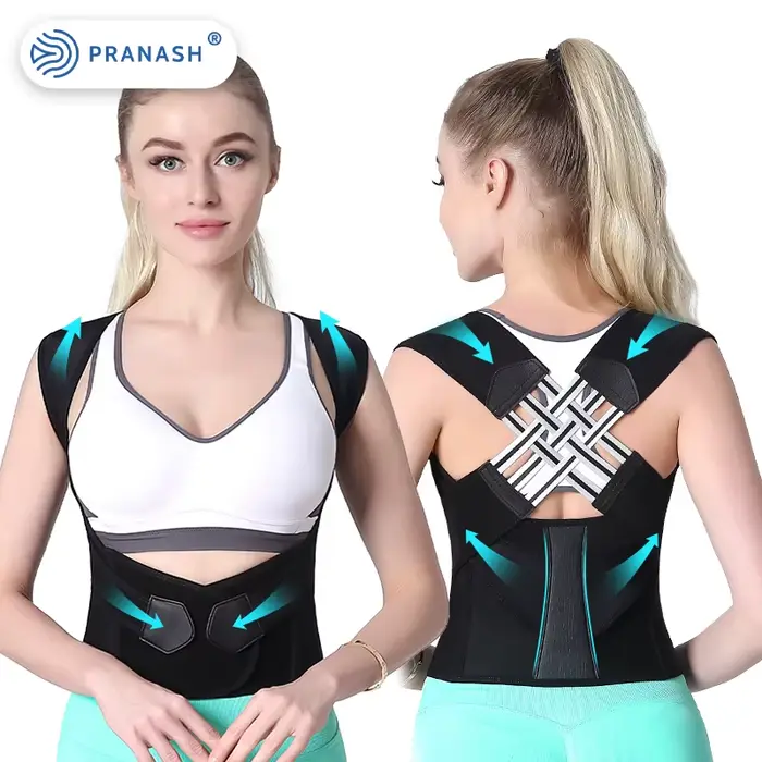 Ceinture de posture dorsale réglable pour hommes et femmes, prévention de l'avachissement de Charler