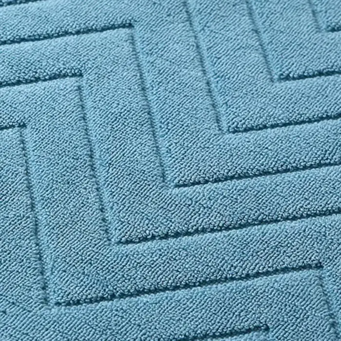 Inyahome tapis de bain de luxe serviette de sol 100% coton absorbant hôtel SPA