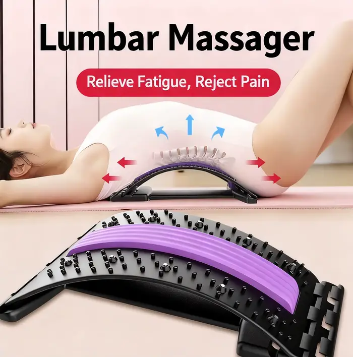 Masseur lombaire pour soulager les douleurs vertébrales