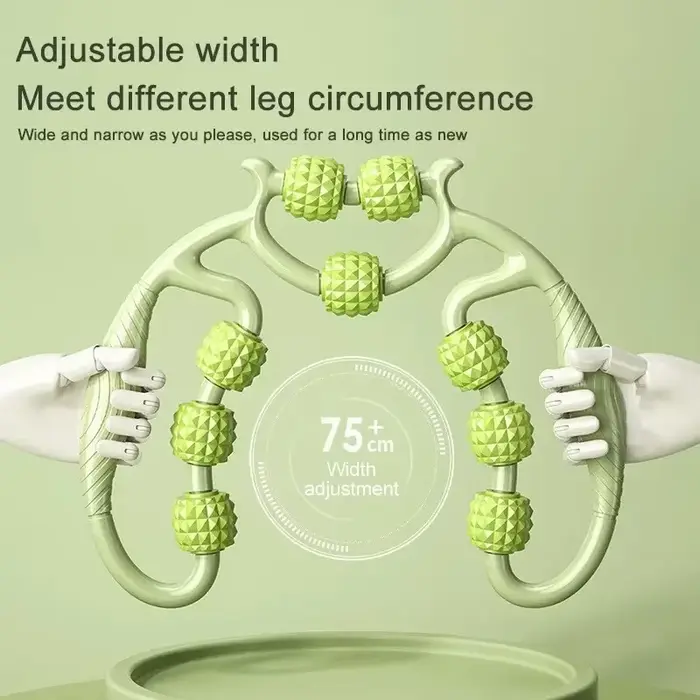 Masseur de jambes circulaire – Équipement d'amincissement et de relaxation musculaire à 12 rondes pour cuisses et