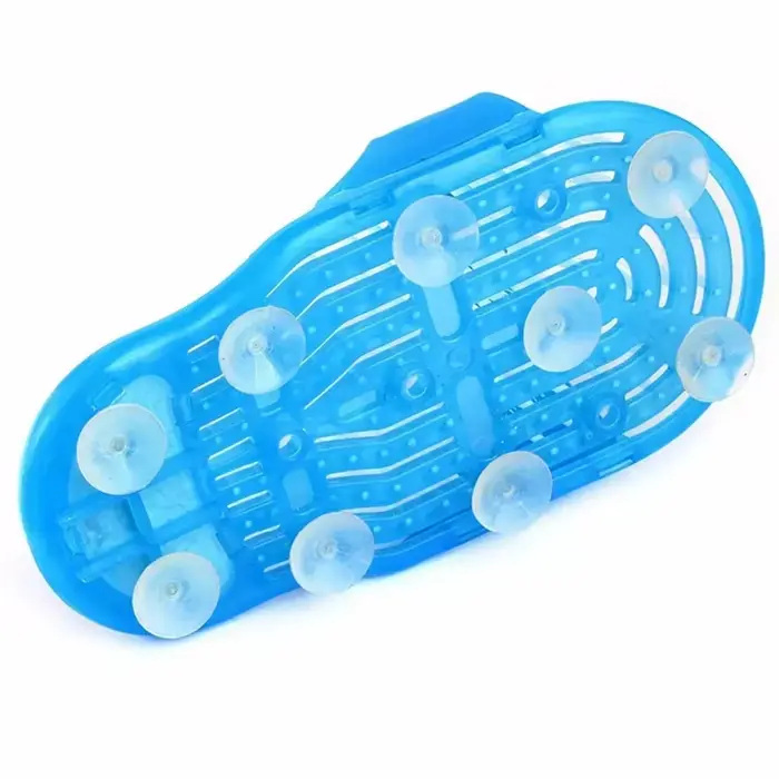 1PC douche pied épurateur masseur salle de bain bain pieds brosses enlever peau morte nettoyant Spa