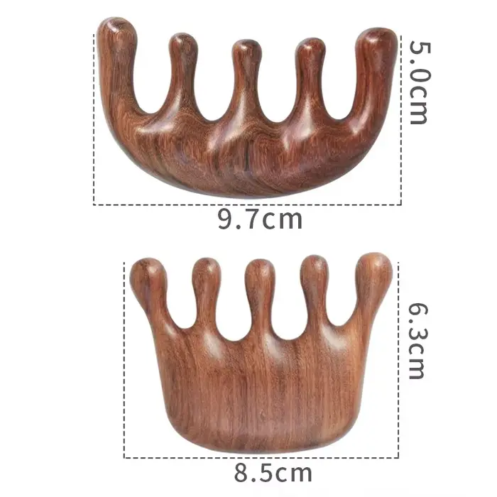 Masseur de tête en bois de santal