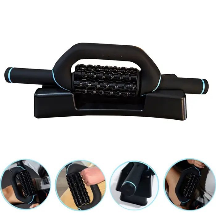 Rouleau de massage électrique, massage par percussion, soulagement des douleurs musculaires, relaxan