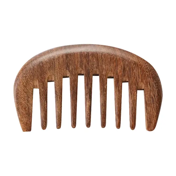 Peigne de massage en bois pour le visage, le cuir chevelu et la tête, masseur à l'huile, outils Gua 