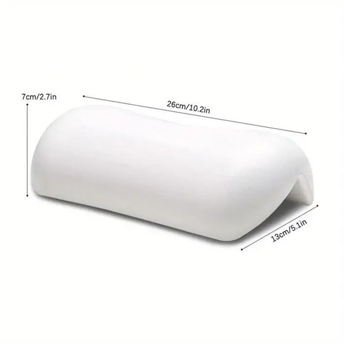 Coussin de bain antidérapant pour baignoire, oreiller de bain SPA doux et imperméable avec ventouses