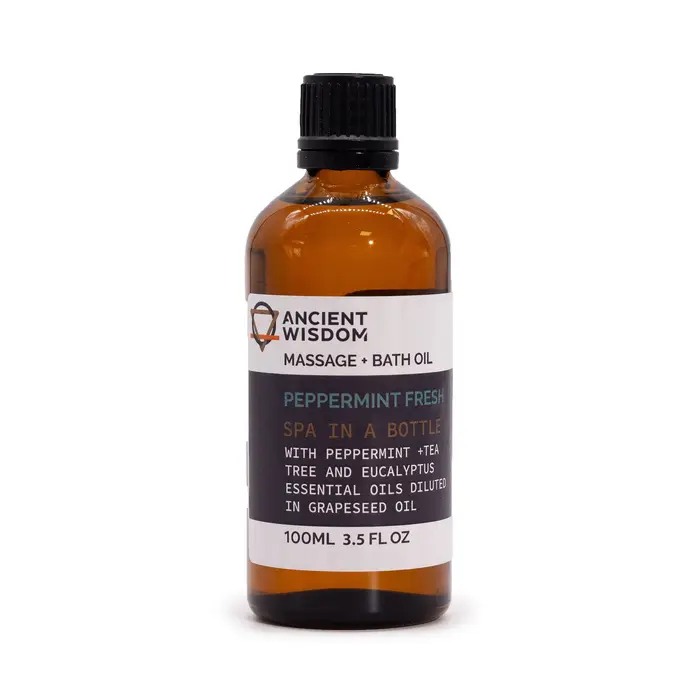 Peppermint Fresh Massage Oil - 100ml